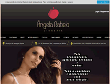 Tablet Screenshot of angelarabelo.com.br